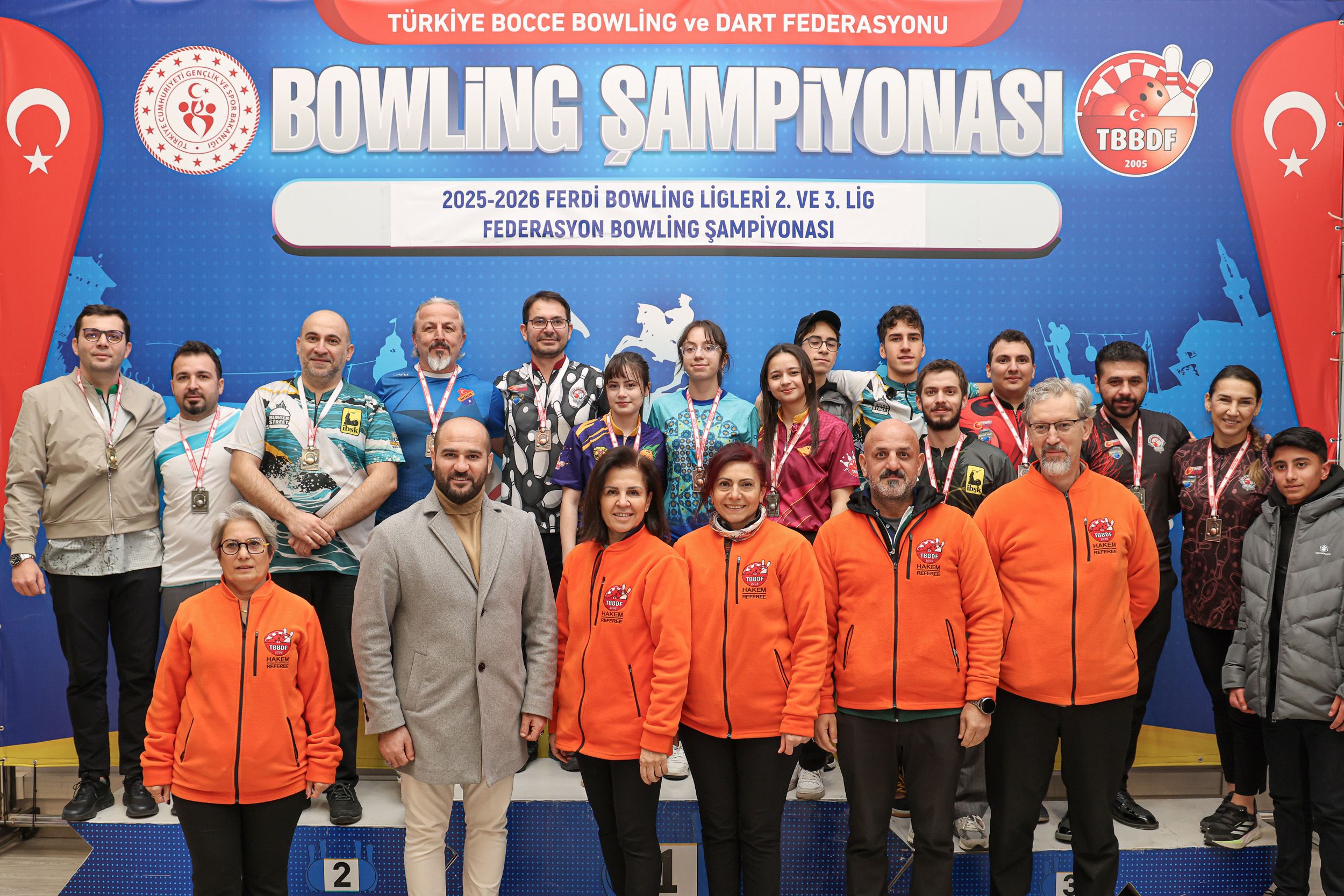 2025-2026 Ferdi Bowling Ligleri 2. ve 3. Lig Federasyon Bowling Şampiyonası